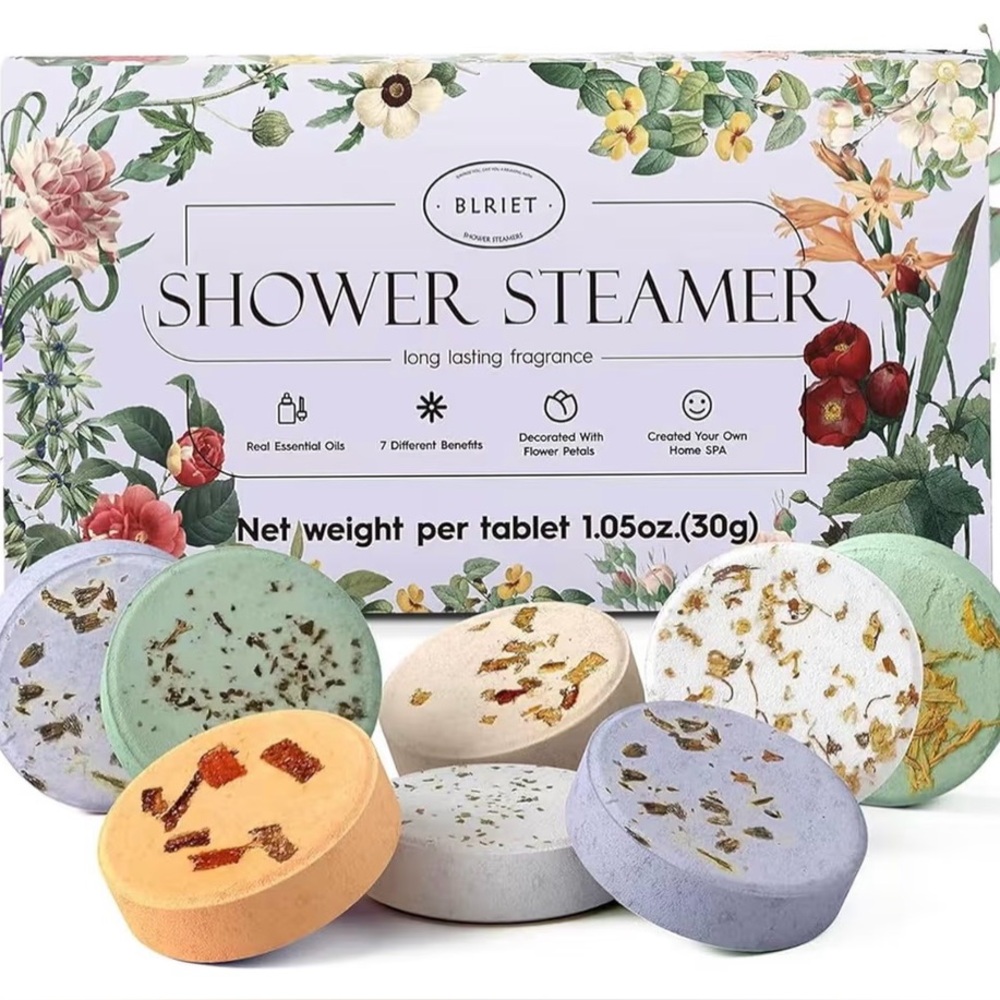Blriet 8 Piece Shower Steamers Aromatherapy Set